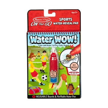 Melissa&Doug 瑪莉莎 水畫冊 含水畫筆  運動  1組