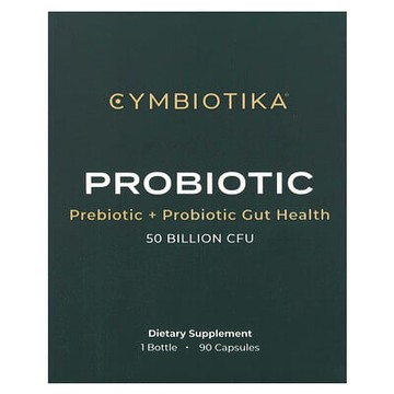 Cymbiotika, 益生菌，500 億 CFU，90 粒膠囊