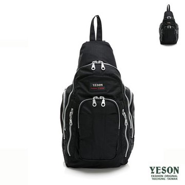 YESON - 台灣精品多隔層two-way可雙肩可單肩斜背後背包