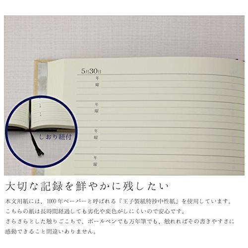 アピカ 日記帳 10年日記 横書き B5 日付け表示あり D313