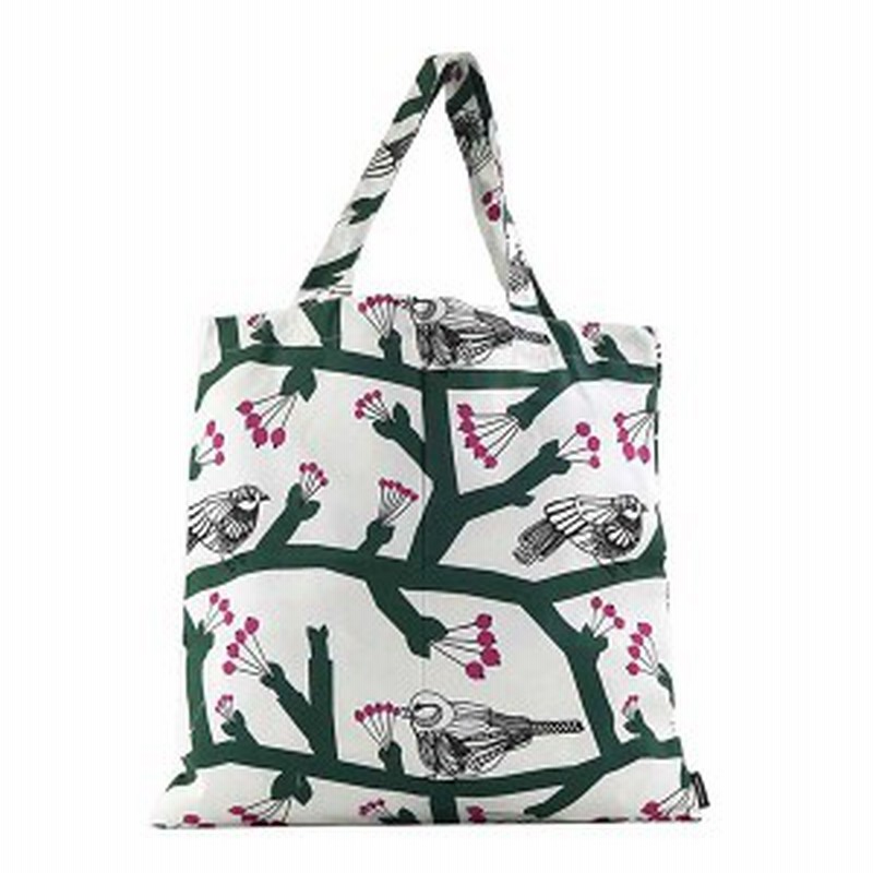 マリメッコ Marimekko バッグ トートバッグ サブバッグ 163 Pikkupakkanen ピックパッカネン ホワイト グリーン ピンク系 通販 Lineポイント最大1 0 Get Lineショッピング