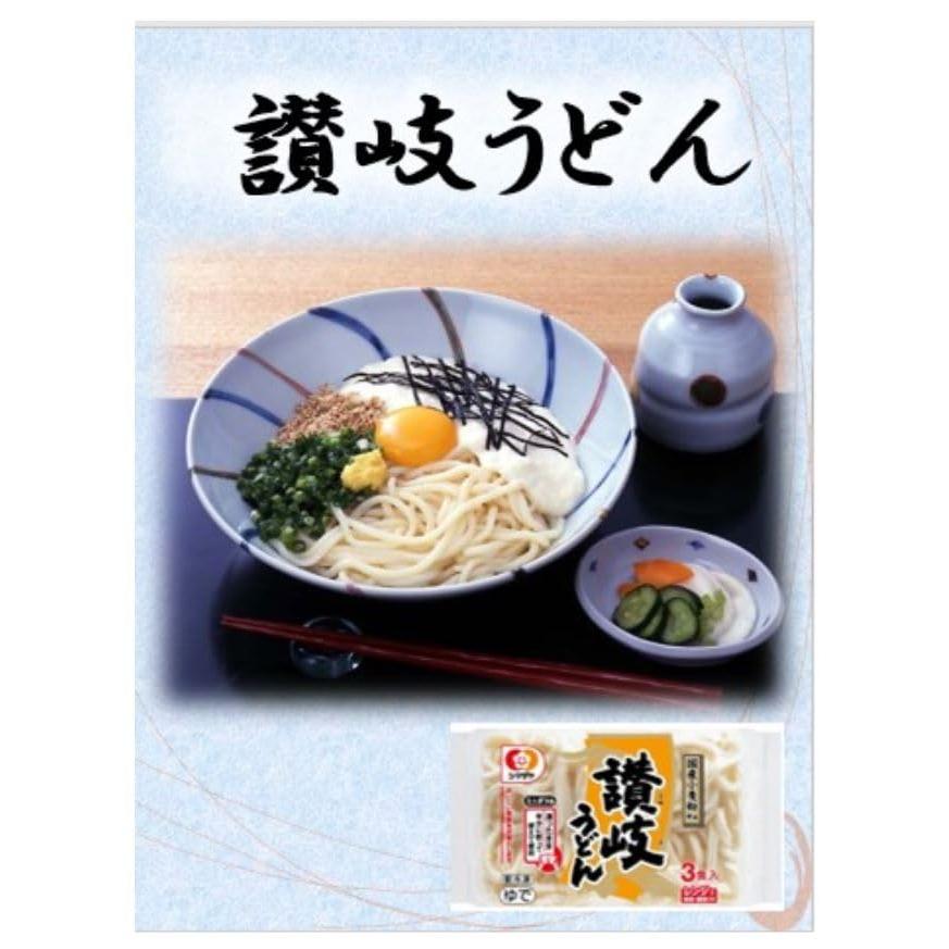 [冷凍] シマダヤ 讃岐うどん3食600g×9袋