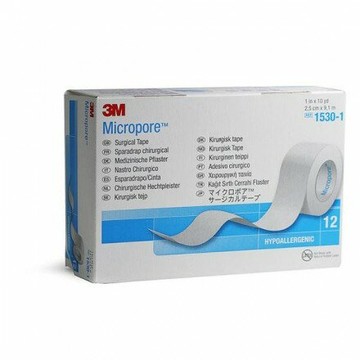 3M 現貨特價 0.5吋(24捲)/1吋(12捲)透氣膠帶 (白色) 原廠公司貨