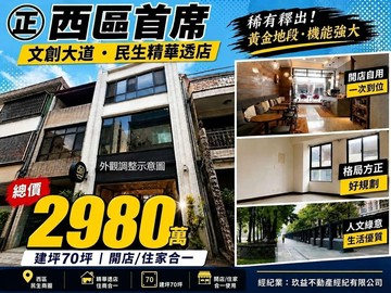 開箱影片㊣西區審計新村~文創大道.精華透店｜台中市西區民生路
