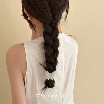 免運🔥醋酸蝴蝶髮圈仙女風果凍質感頭繩氣質唯美少女發繩扎頭髮皮筋新款彈力髮圈 髮夾 鯊魚夾 发饰 髪箍 頭箍 髮束 皮筋