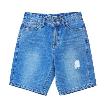 5th STREET｜女裝｜鬆弛感五分褲｜中古藍