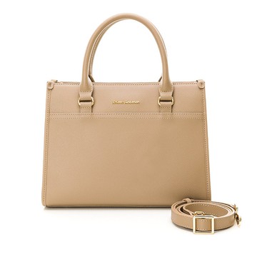 【金安德森】KATE  方型托特包-奶茶色