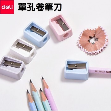 東利企業社 得力 0594 轉筆刀 削筆器 米樂鼠 珍寶豬 小型轉筆刀 捲筆刀 筆刨 卷筆器 卷筆刀 手動 鉛筆