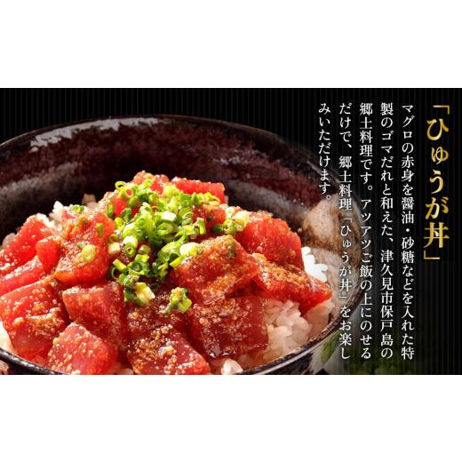 ふるさと納税 大分県 津久見市 ぶり・ひゅうが丼セットぶりのりゅきゅう100g×4P・マグロ(ひゅうが丼)120g×4P 鮪丼 まぐろ 大分県産 九州産 津久見市 熨斗対…