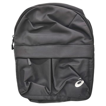 ASICS 亞瑟士 小後背包  黑色 聚酯纖維  OS