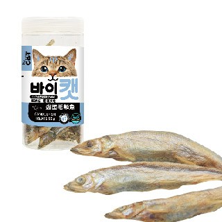 喵洽普 貓咪零食-爆蛋毛鱗魚 50g