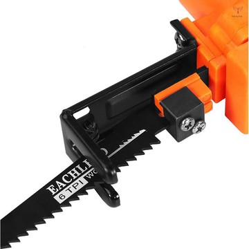 Toyutw)家用實用電鑽改裝電鋸電動往復鋸便攜式電鑽成馬刀鋸木工刀具