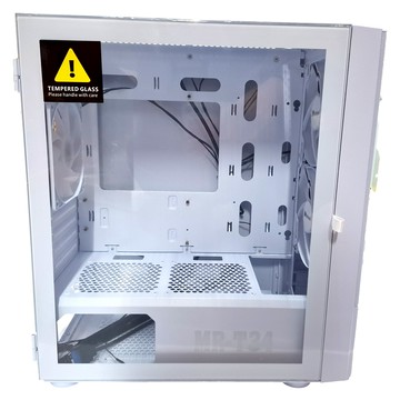 infotec 英富達 MR-T34 白色玻璃機殼  USB3.0  彩色定光大風扇  1組