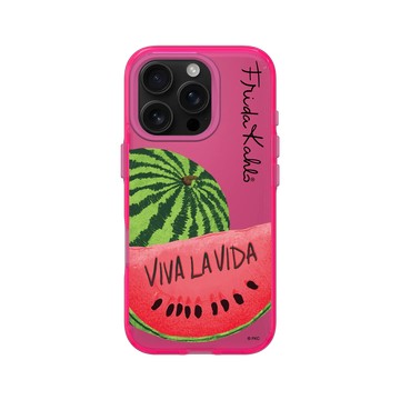 iPhone 16 Pro Clear 粉漾桃 - Frida Kahlo - Viva la Vida, Watermelons