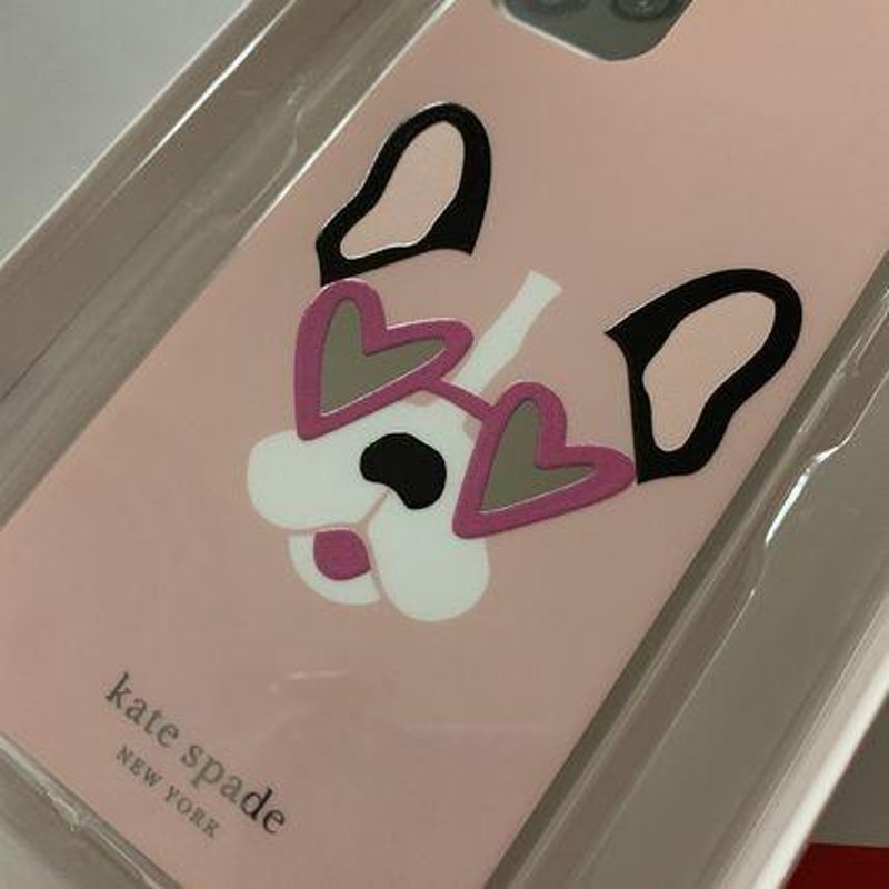 Kate spade iPhone 7 plus 人気のフレンチブルドッグ-