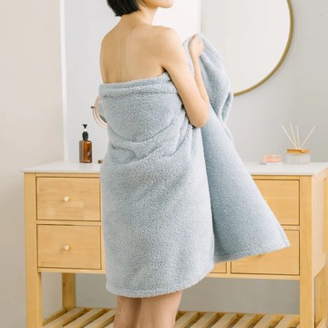 台灣製【巾朵雲毛巾】極吸水吸油抗菌美體大浴巾(加長加大) | 1件