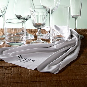 日本 BIRDY 日製玻璃杯專用極細柔纖維無痕擦拭巾-M