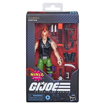 Hasbro 孩之寶 GIJOE 特種部隊精英系列人物 Zartan 6吋 G20455L00  1套