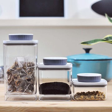 ANKOMN｜Turn-N-Seal真空保鮮盒 1200+600+300ml(3入組)