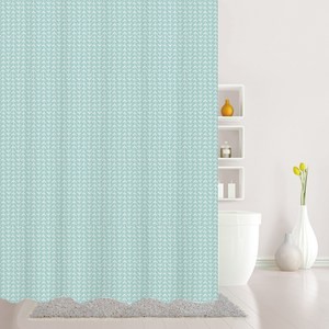 POLY浴簾-清新小草