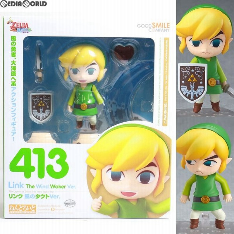 中古即納 Fig ねんどろいど 413 リンク 風のタクトver ゼルダの伝説 風のタクトhd 完成品 可動フィギュア グッドスマイルカンパニー 通販 Lineポイント最大0 5 Get Lineショッピング