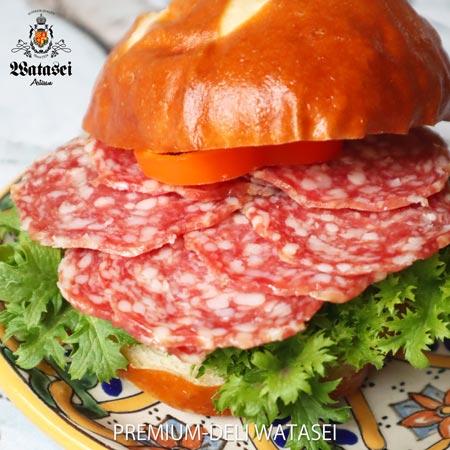 国産那須豚ミラノサラミ ミニスライス150g  Italian milan salami sliced