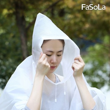 FaSoLa EVA多功能輕便雨披 雨衣