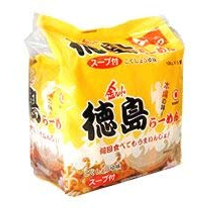 徳島製粉 金ちゃん 徳島らーめん 5食パック×6袋入