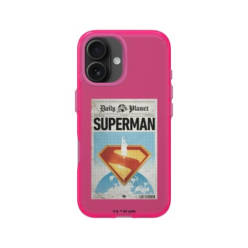 iPhone 16 Clear 粉漾桃 - Superman - Superman-星球日報