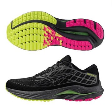 Mizuno 美津濃 慢跑鞋 男鞋 WAVE INSPIRE 20 黑【運動世界】J1GC246401