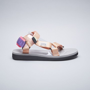 SUICOKE DEPA-CAB OG-022CAB 灰粉 小丑 抗菌內裡 魔鬼氈 涼鞋【SK20022CABPG