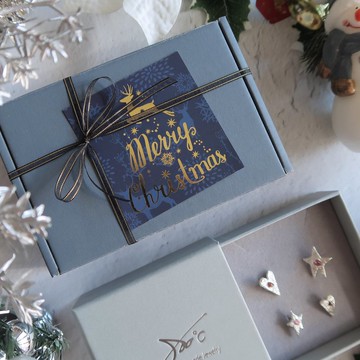 【聖誕禮盒】2025 免費 聖誕送禮包裝/ 訂單留言即可 (勿下單)