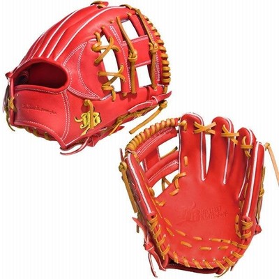 半製品】 内野用グラブ 左用 軟式推奨 牛革デニム調レザー グラブ  