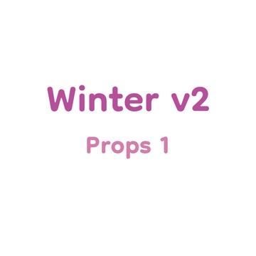 Winter Ver.2 - Props 1 (冬季 Ver.2 - 道具1) 套組