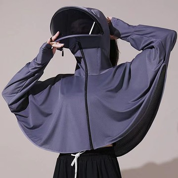 ✨新款特惠✨防曬衣女款2024新款夏季防紫外線防曬服透氣電動車罩衫可外穿薄款
