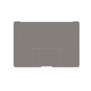 鍵盤膜｜全商品 新款 MacBook Air 15.5吋 A2941手墊貼膜/觸控板保護貼(太空灰)