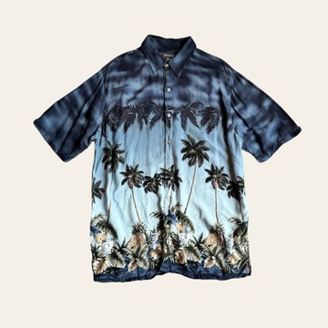 美國二手人造絲夏威夷襯衫