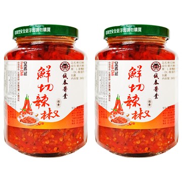 誠泰 鮮切辣椒 360g  2罐