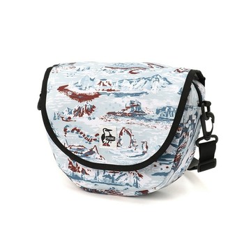 CHUMS Recycle Mini Round Shoulder Bag肩背包 Winter Mt.Camo CH603920Z381