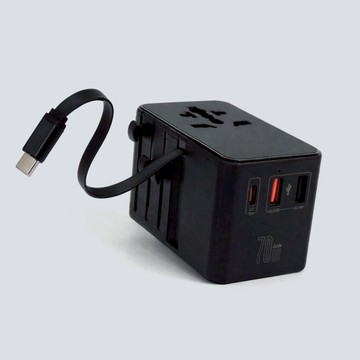 butter-fly｜方塊奶油・萬國飛行插｜6+1 插座｜70W氮化鎵快充｜一年保固