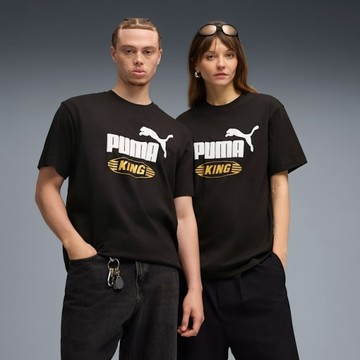 PUMA 短T 流行系列 FUTURE ARCHIVE 黑 LOGO 短袖 T恤 中性 63440601