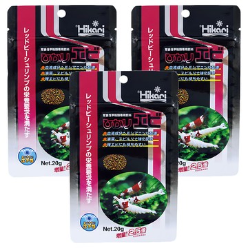 Hikari 高夠力 沉水性 水晶蝦飼料  20g  3包