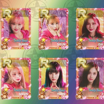 ⭐韓國代購正版⭐Stayc小卡stayc專輯stayc小卡 黛 黛游戲卡