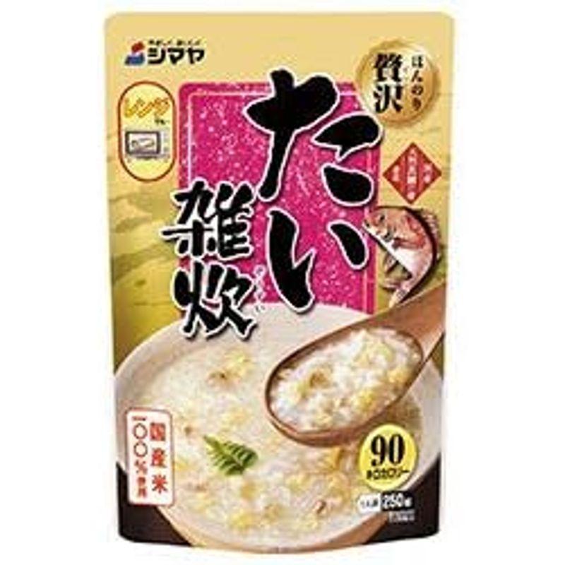 シマヤ ほんのり贅沢 たい雑炊 250g