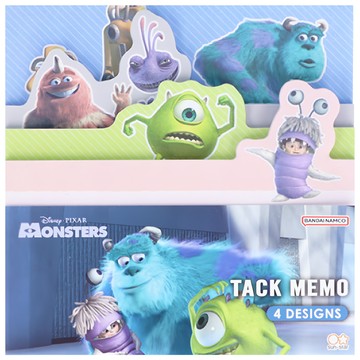 sun-star 造型便利貼套組 怪獸電力公司  1組  60張