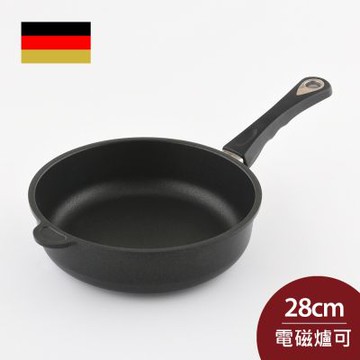 AMT 經典平底深炒鍋 28cm 7cm深 不沾鍋 平底鍋 深煎鍋 (電磁爐 IH爐可用)