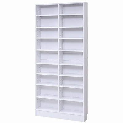 JKプラン FRM-0101-WH MEMORIA 棚板が1cmピッチで可動する 薄型オープン幅81 メーカー直送