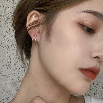 【台灣公司 可打統編】免運 復古簡約后掛式對勾耳釘個性設計耳飾輕奢高級感耳環百搭飾品新品 可開發票 全館五折 工廠現貨直銷 新品特價 z9211
