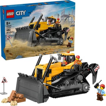 LEGO 60466 黃色推土機🟦淡北 🟩電積系🟨City