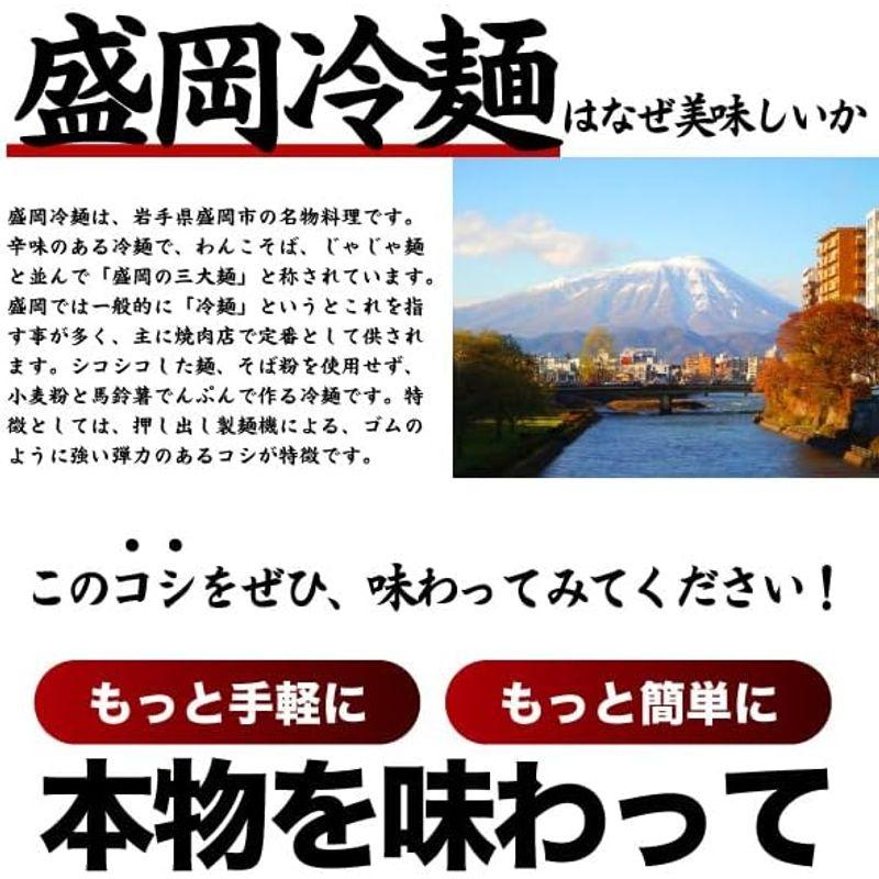 盛岡冷麺 10食 特製Wスープ付き 冷麺 ご当地 産直 どんまい